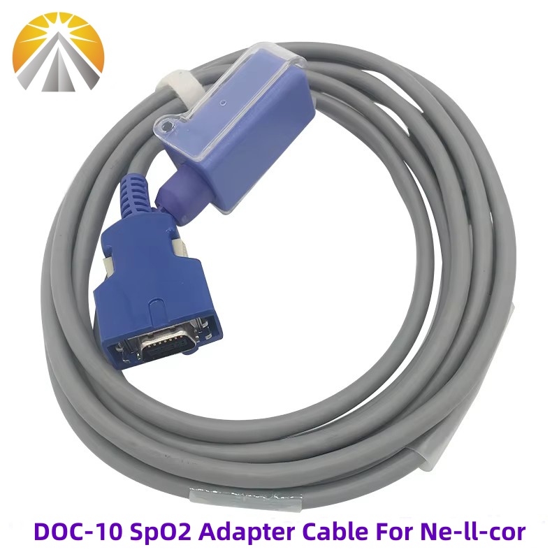 Top Tech Accessories - Kabel ekstensi Sensor SpO2 dapat dipakai