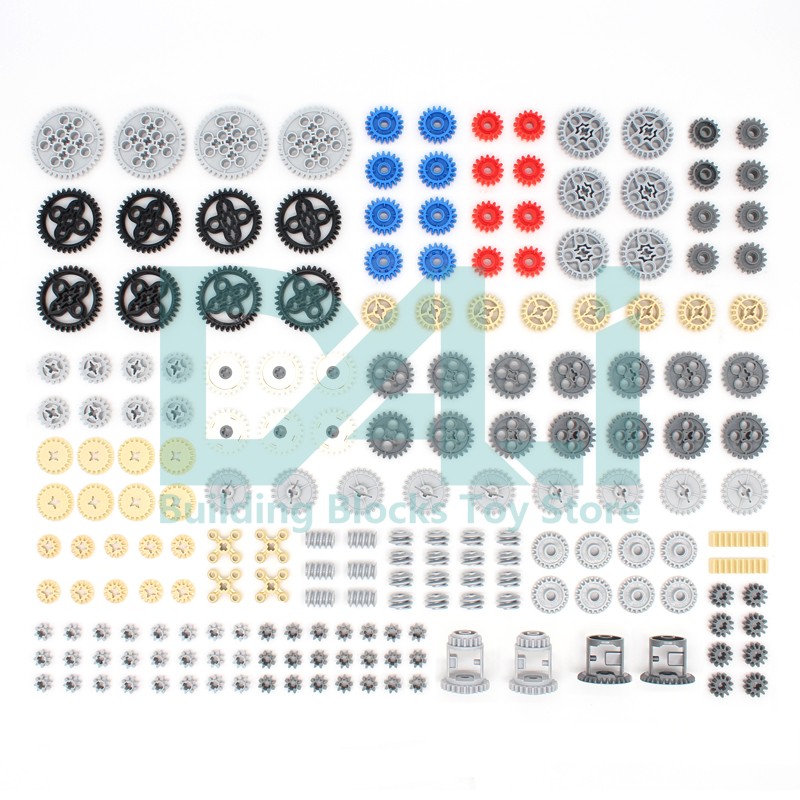 Tech Gear Accessories - Bagian MOC Teknis 198 Buah Set