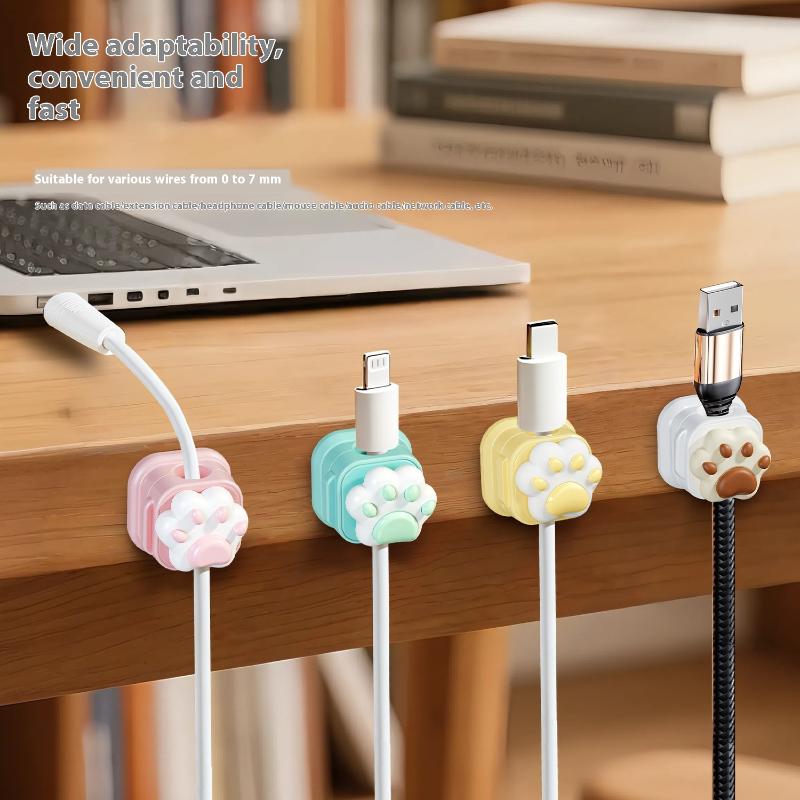 Desk Cable Clip - Desktop Lucu Pengatur Kabel Pemegang Klip