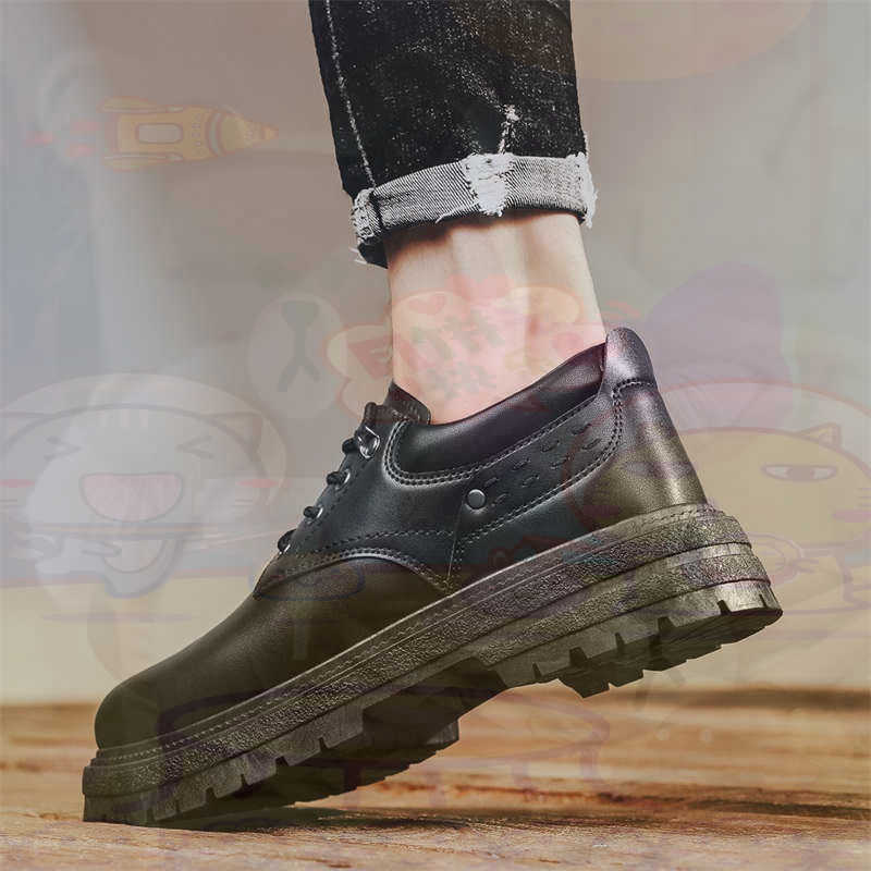 Tech Girl Accessories - Sepatu Pria Tenis Pelatih Fashion Kulit