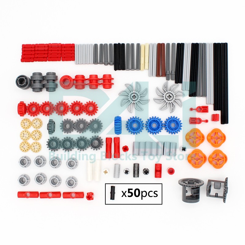 Tech Gear Accessories - 181Pcs Bagian Teknis MOC Pin As