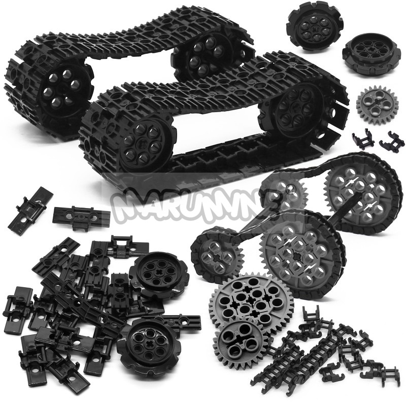 Tech Gear Accessories - Set lembaran jalur blok bangunan teknologi,
