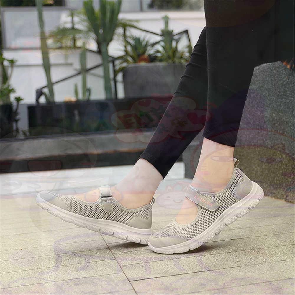 Tech Girl Accessories - Sepatu Tenis Wanita Jaring Nomor 40