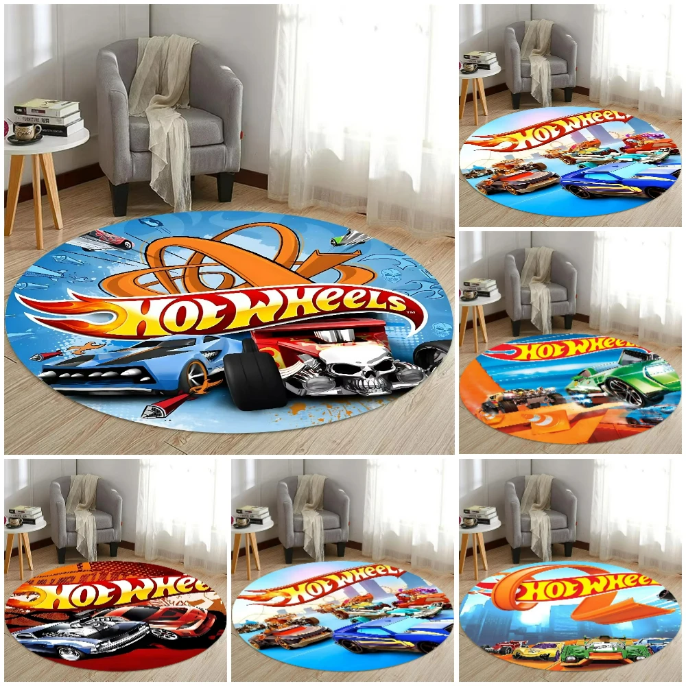 Tech Room Accessories - Karpet Anti Selip Karpet Bundar Cetak