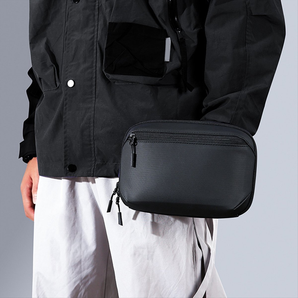 ☶ ❈ ＊ ♥ AC1579-Tas Teknologi T - Tech Accessories Storage ulasan dan harga