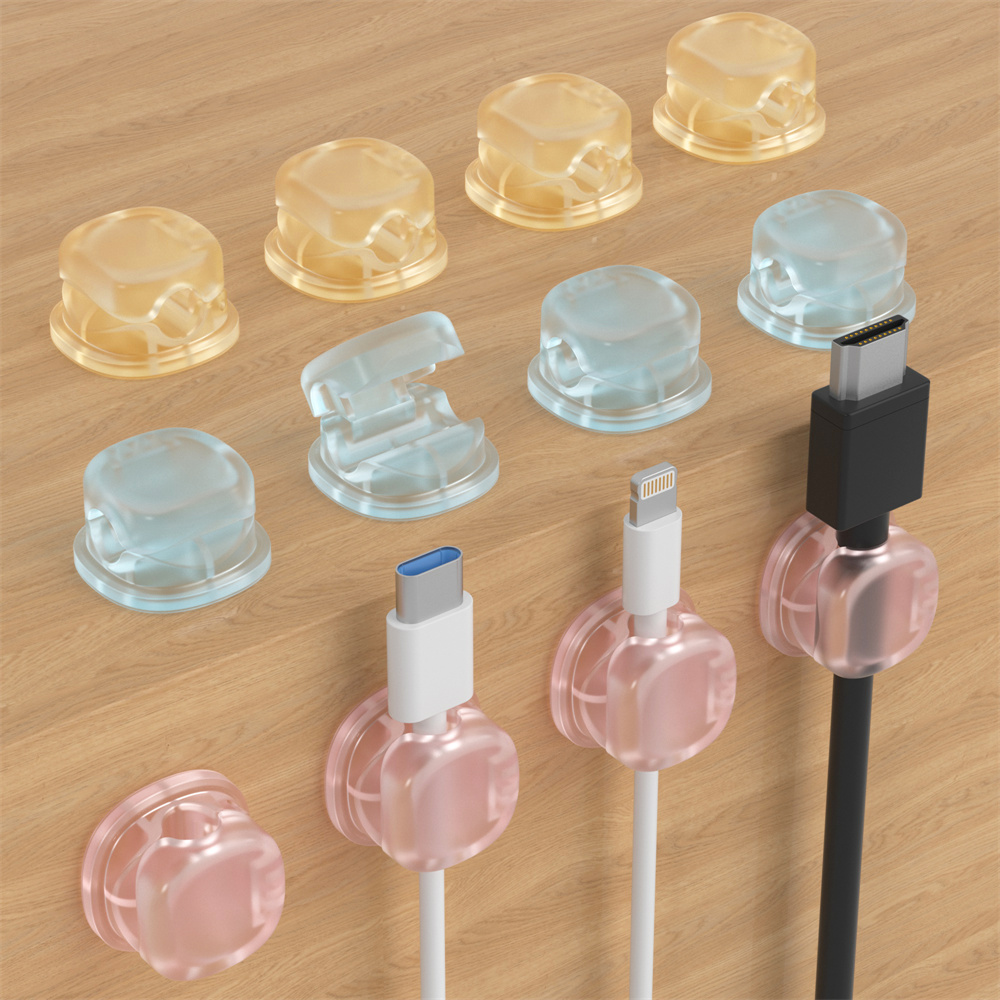 3 Pengatur Kabel Magnetik Tran - Desk Cable Clip ulasan dan harga