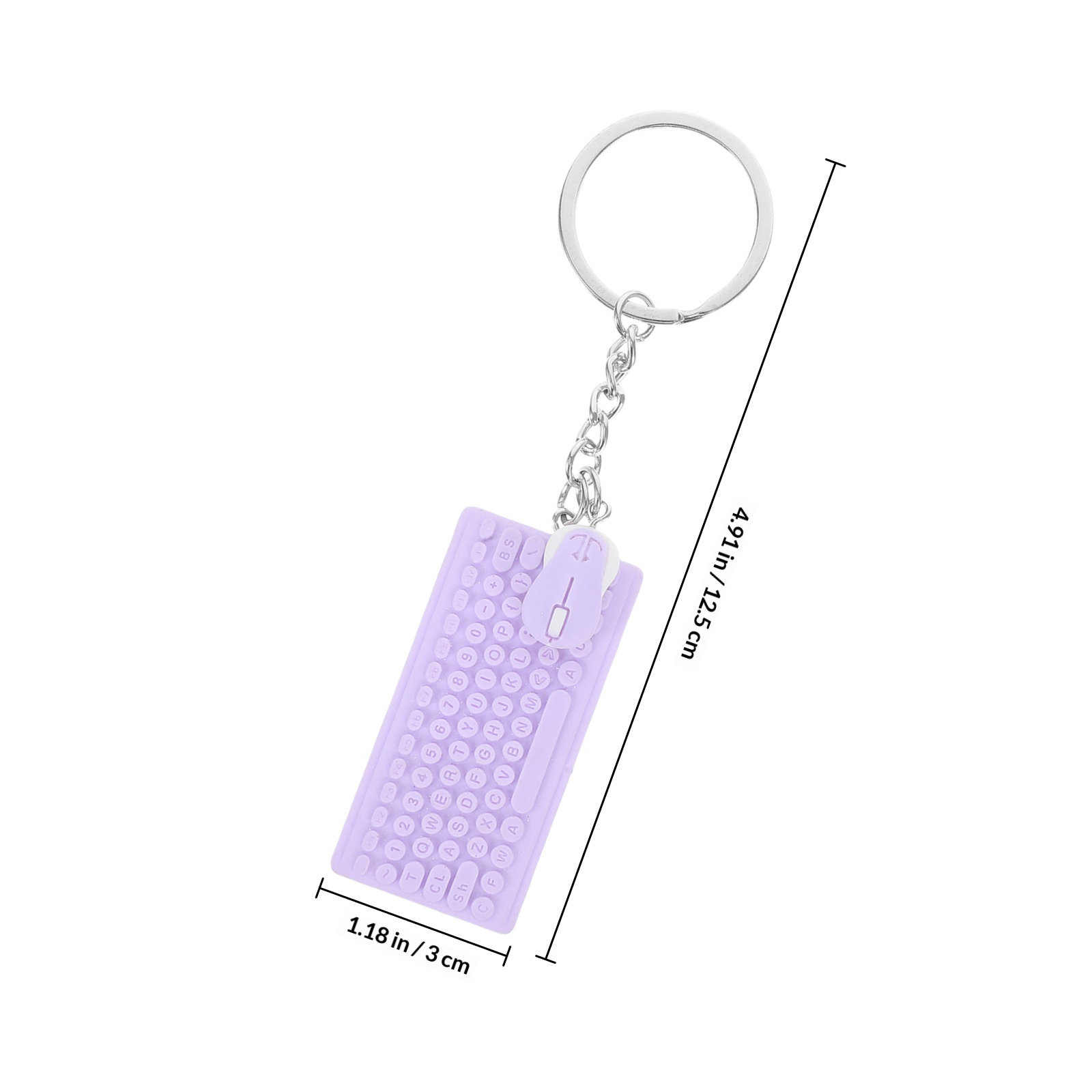 Gantungan Kunci Keyboard Mouse - Tech Girl Accessories ulasan dan harga