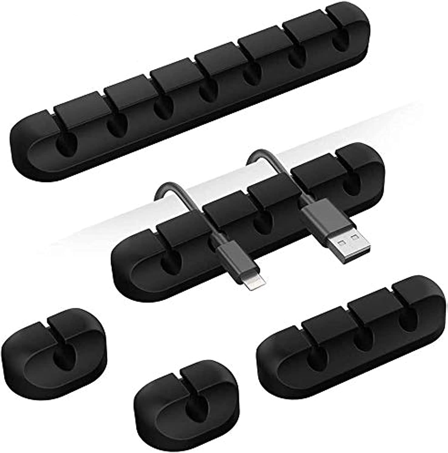 Penjepit Kabel Perekat Pengatu - Desk Cable Clip ulasan dan harga