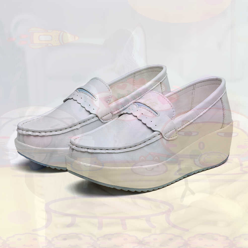 Plataform Sepatu Kets Merah Mu - Tech Girl Accessories ulasan dan harga