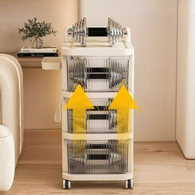 Troli Penyimpanan Beroda denga - Tech Room Accessories ulasan dan harga