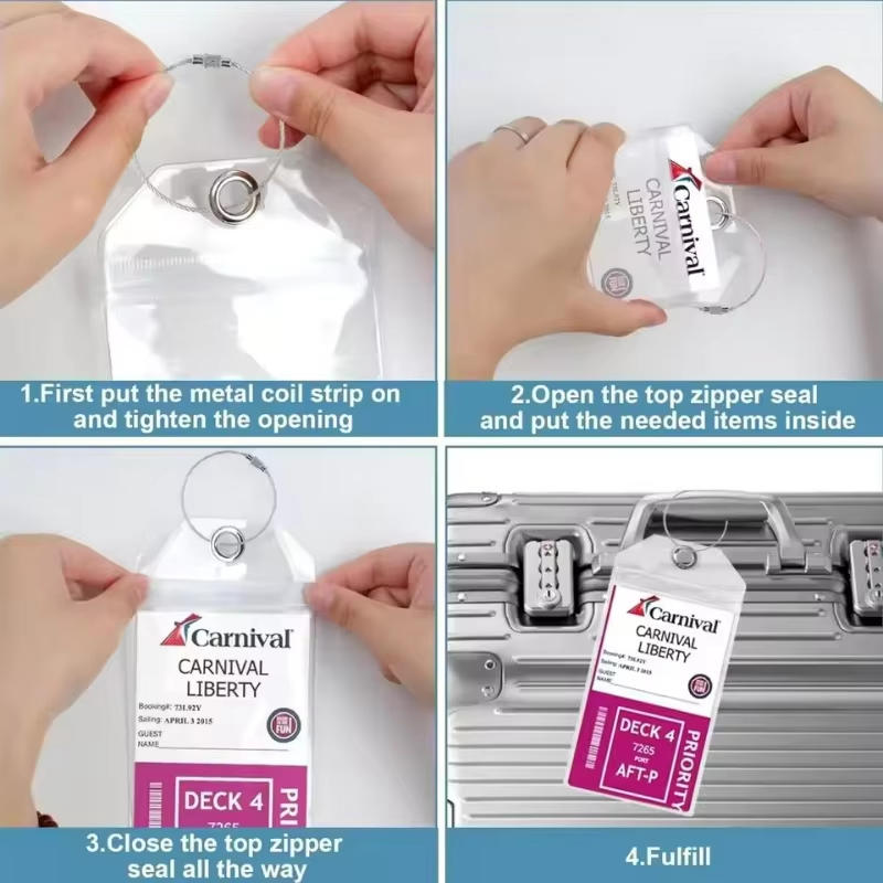 5 Buah Label Bagasi Kapal Pesi - Useful Tech Accessories ulasan dan harga