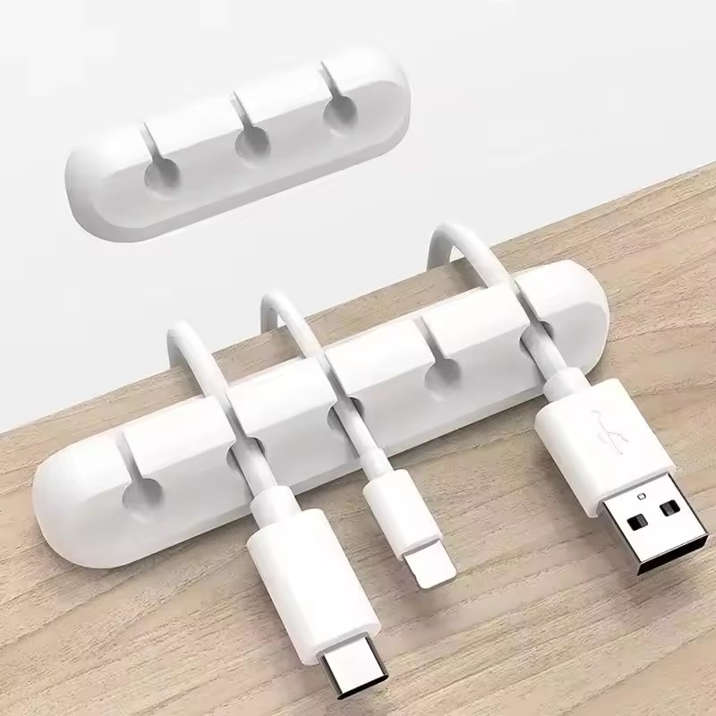 Organizer Kabel USB Silikon, P - Desk Cable Clip ulasan dan harga
