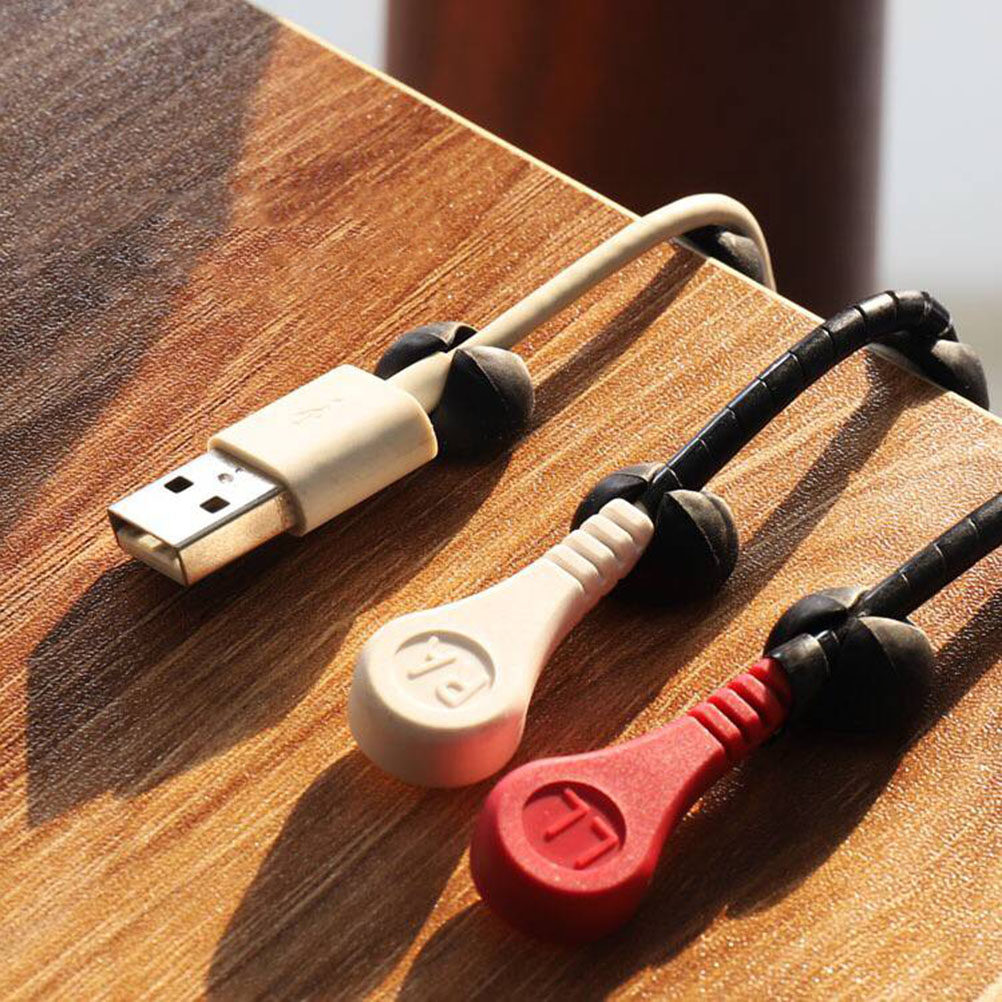 20Pcs Penjepit Kabel dengan Pe - Desk Cable Clip ulasan dan harga