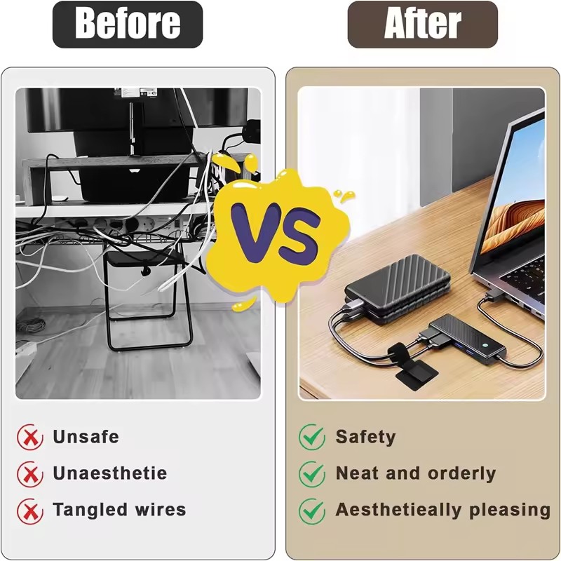 Penahan Kabel di Bawah Meja, P - Tech Room Accessories ulasan dan harga