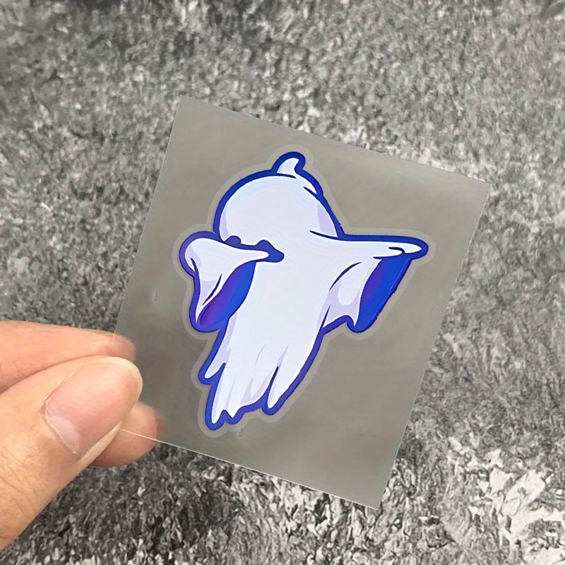 2pcs Stiker Vinyl Hantu Dabbin - Tech Gear Accessories ulasan dan harga