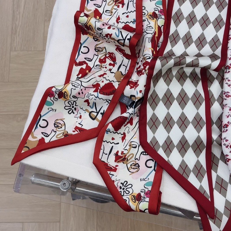 Syal Bunga Merah Fashion Wanit - Useful Tech Accessories ulasan dan harga