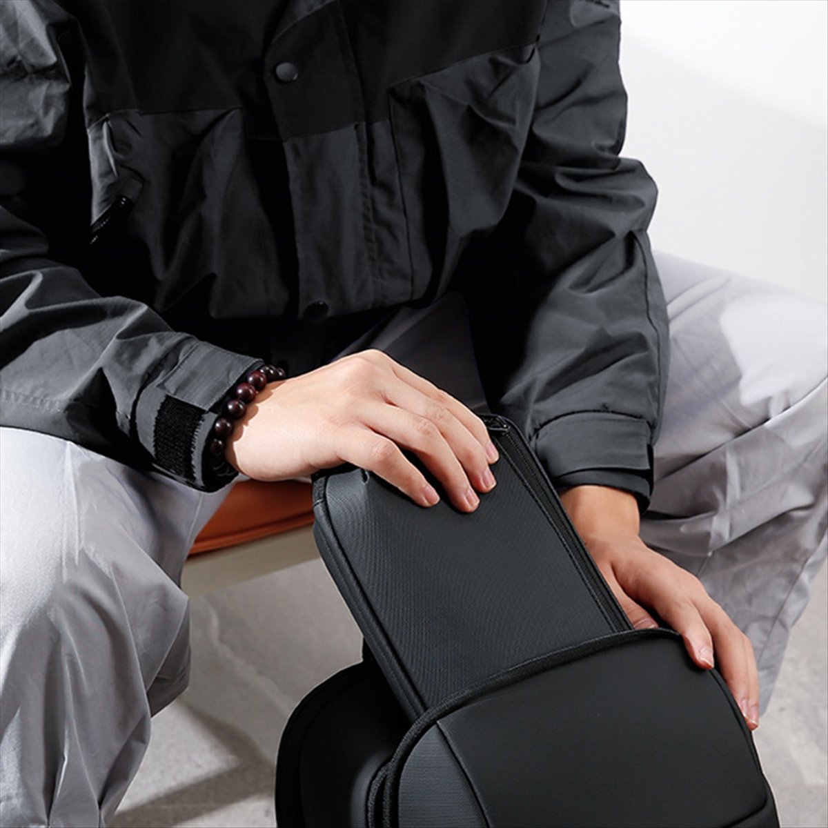 ☶ ❈ ＊ ♥ AC1578-Tas Teknologi T - Tech Accessories Storage ulasan dan harga